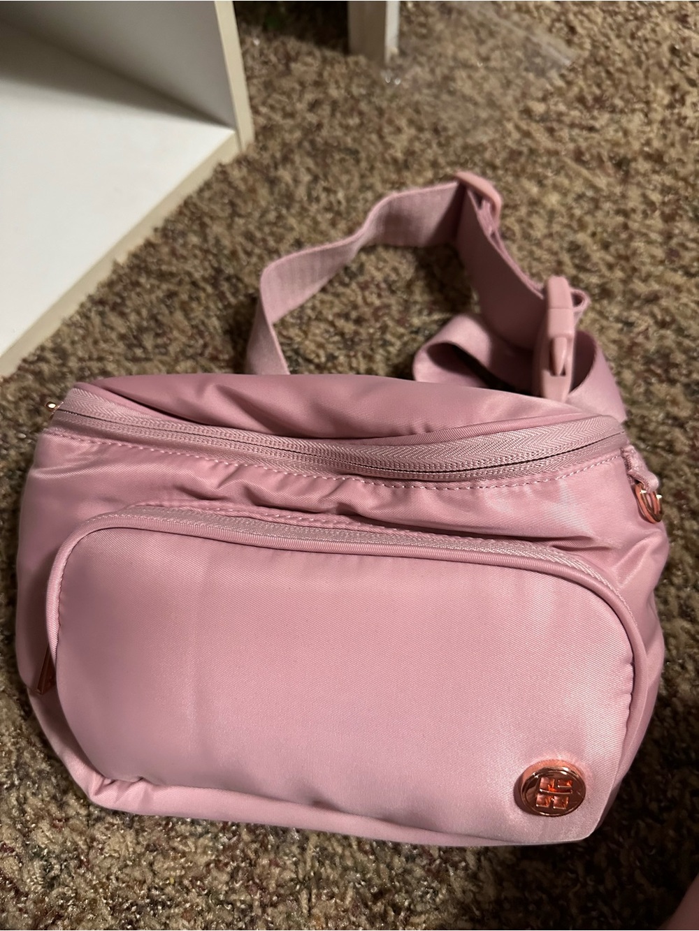 Pink Diaper Fanny Pack- Casual Everyday Carry